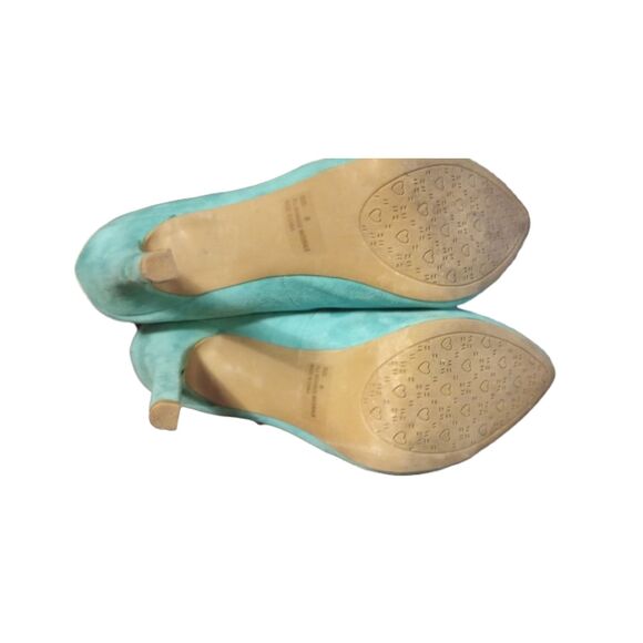Charlotte Russe Women's Size 8 Seafoam Green Stilettos - Picture 5 of 6